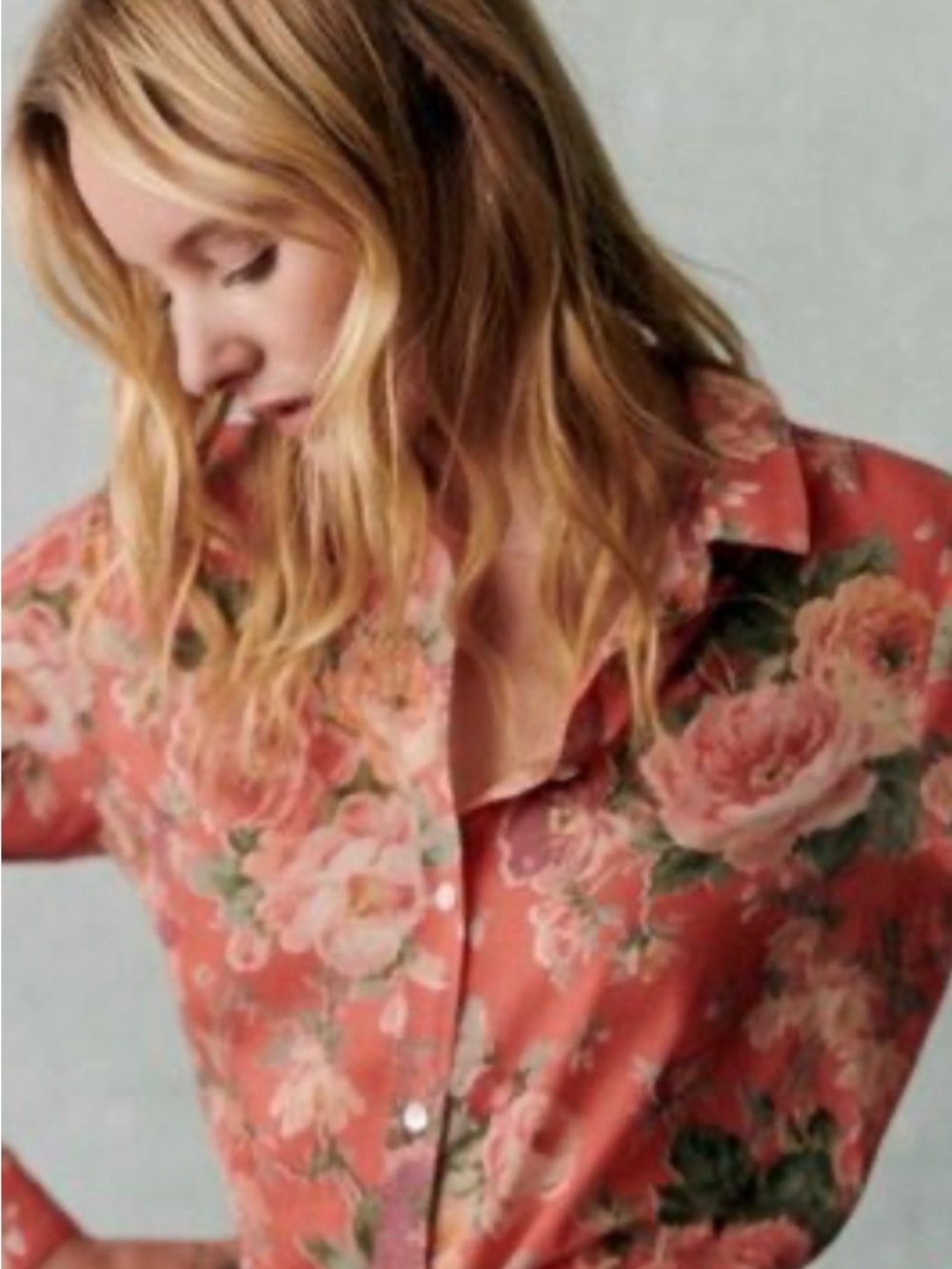Sezane Pierro Shirt Almeria Print size 42